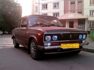 Ангельские фары на тюнингованную ваз 2106 - смотри