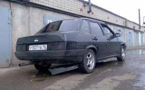 Заниженные пружины на ВАЗ 2108